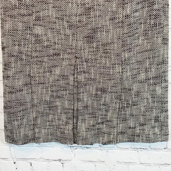 Ann Taylor Loft gray pleated pencil skirt - Picture 3 of 5